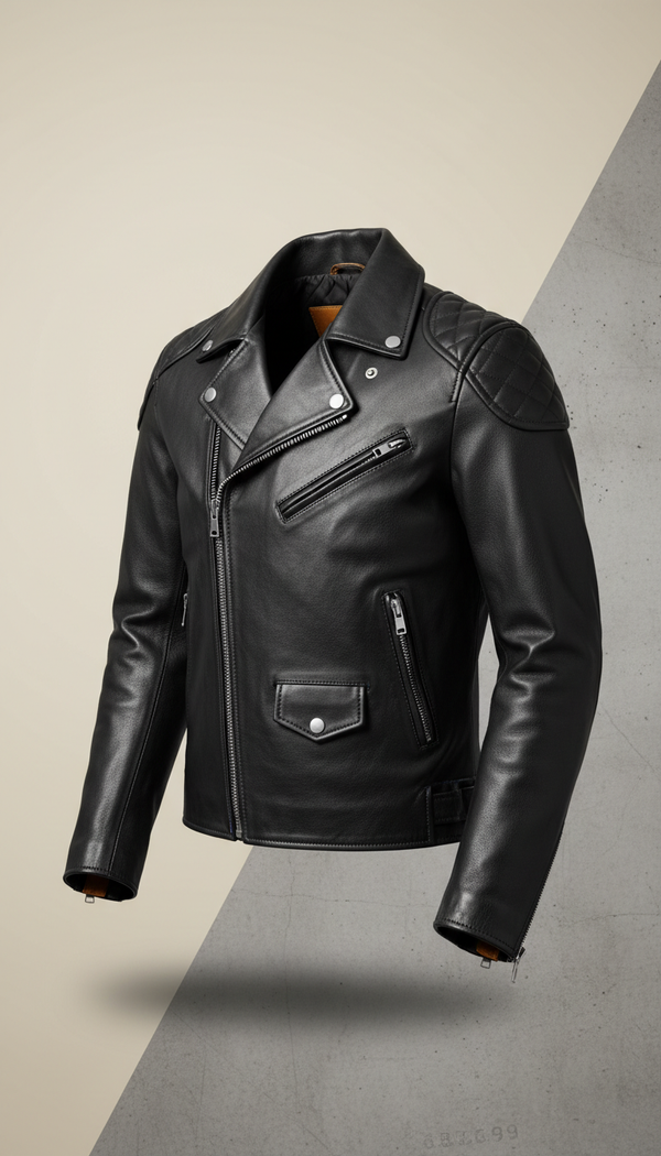 Obsidian Leather Jacket